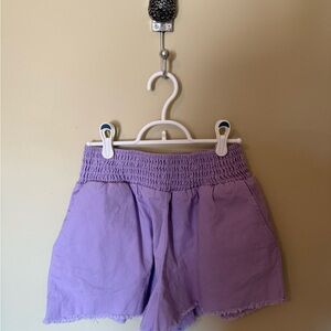 Wild Fable Lavender High Waist Shorts